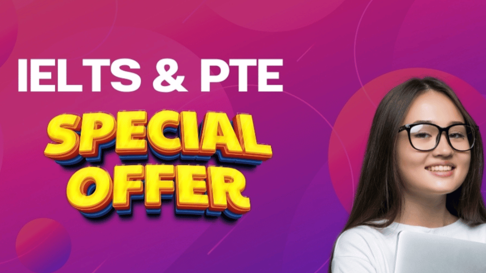 Study IELTS/PTE only at Rs.2400